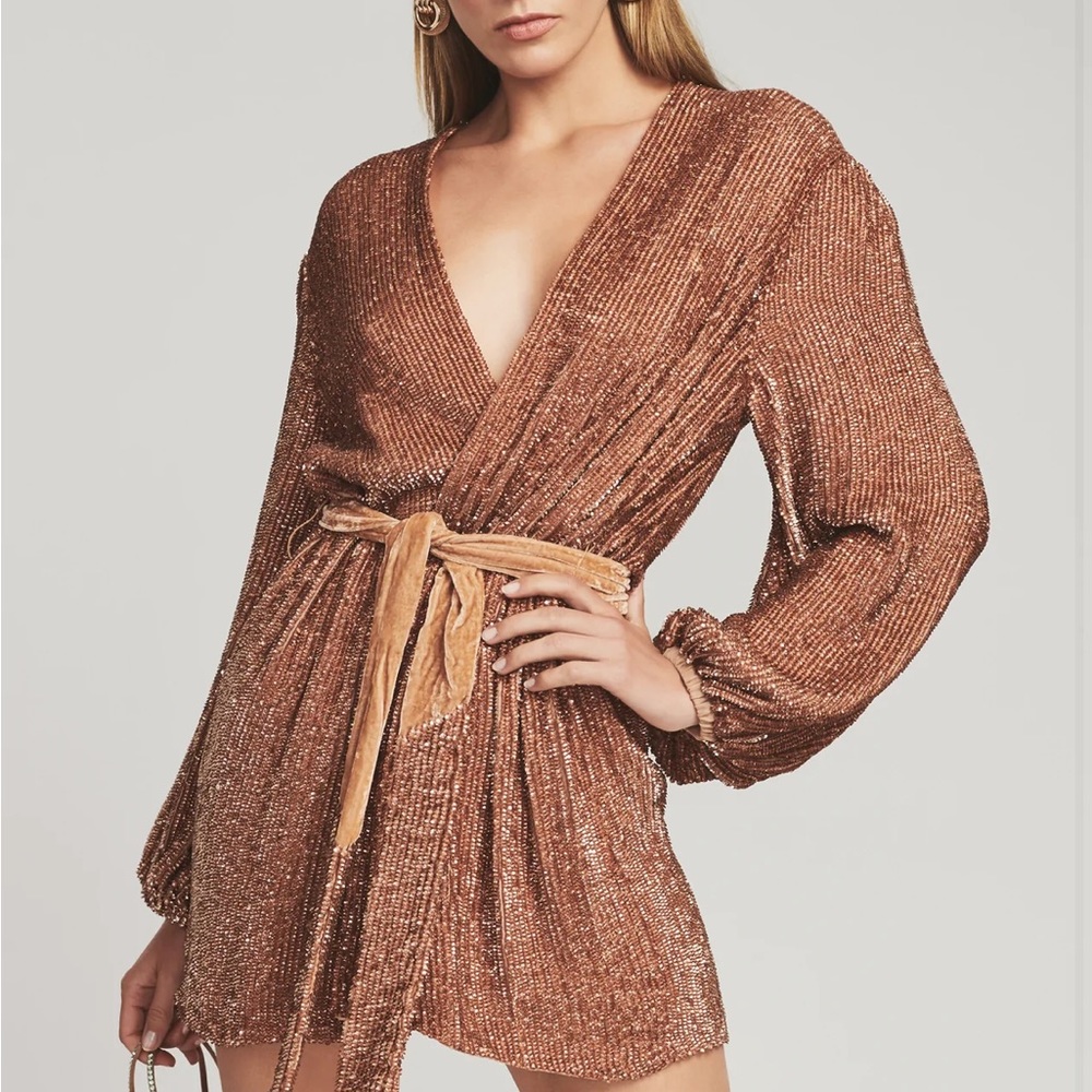 Retrofete GABRIELLE SEQUIN ROBE - Picture 3 of 15
